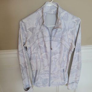LuluLemon Define Jacket Luon Jacket - Women's size 8 - Gray/White Print